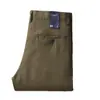 Calça Comprida Nova Estilo Espinha de Peixe Respirável Fina de Verão Calça Reta Solta Casual de Alta Qualidade Tencel Linho para Homens