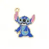 Pingente de Animal de Desenho Animado Transfronteiriço Pulseira com Laço DIY Acessórios de Pingente de Joias Esmaltadas Feitas à Mão