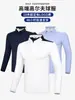 Ropa de Golf para Hombre Uniforme de Equipo de Golf Camiseta de Manga Larga para Hombre Se Puede Fotografiar en Stock/Pedido Mínimo de 10 Piezas, Cargo por Logotipo Gratis