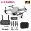 Dron E88 Transfronterizo Doble Cámara Aéreo Plegable Ligero Quadcopter E99 Altura Fija K3 Avión de Juguete con Control Remoto