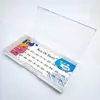 FD36 Segmento Caramelo Pestañas Inferiores Naturales Pestañas Postizas Transparentes Corte Terrier Individuales Agrupadas Pestañas Cortas