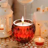 Molde de Silicona para Taza de Vela Romper Maceta de Cemento Yeso DIY Redonda con Puntos de Polca Molde para Tazón con Relieve Listo para la Venta