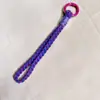 Cordões Coloridos Trançados para Celular, Chaveiros Estilo Étnico Retrô, Acessórios de Joias Estilo Casal, Enfeites de Corda Artesanais Atacado
