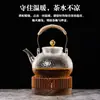 Calentador de té Base de tetera de aleación para uso doméstico, Dispositivo para calentar té de flores, Estufa de té con calefacción a vela para restaurante