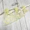 Nueva Bolsa de Regalo de Organza con Cordón de Margarita Bolsa de Almacenamiento para Joyería y Cosméticos Comercio Electrónico Transfronterizo Bolsa Fresca con Cordón