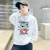 Sudadera Infantil para Niños con Felpa Extra 2026 Otoño Invierno Nuevo Estilo Ropa para Niños Medianos y Grandes Dibujos Animados Parte Superior Cálida Elegante Ropa Interior para Bebé