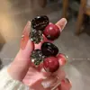 Presilha de Cabelo Exquisita e Compacta com Pedras Strass para Mulheres, Adequada para Franja e Cabelo Lateral, Grampo de Princesa, Acessório de Cabelo Atacado