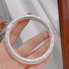 Pulseira de prata esterlina 9999 feita à mão Sifang Jiyan Pure Método antigo Ping An Joy Niche Luckyly Pulseira Presente para mulheres