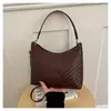 Bolso de Mujer Verano Transfronterizo Nuevo Estilo Temperamento Dulce Estilo Pequeña Fragancia Textura Tejida Versátil para el Trabajo en Solitario Hombro Cruzado Bolso de Mano