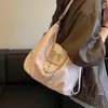 Bolso Bandolera Multifuncional de Lunares para Mujer 2026 Nuevo Verano Exquisito Bolso de Hombro para el Trabajo Mochila de Gran Capacidad