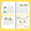 As obras completas de pai e filho são 4 volumes de pai e filho felizes. Dois alunos do ensino fundamental leem imagens, contam histórias e leem livros de histórias depois das aulas.
