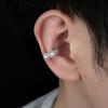 Pendientes de Azúcar Helado para Hombre, Modernos y Tendencia, Diseño Único, Pendientes sin Perforación para Mujer, Lujo Ligero, Sensación de Alta Gama, Accesorios Versátiles al por Mayor