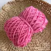 Fio de algodão para leite de 5 fios, novelo, DIY manual, tricô, crochê, boneca, buquê, bolsa, fio de algodão penteado de 5 fios, algodão para bebê