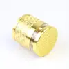 Moedor de Cigarro de Liga de Zinco 63mm Quatro Camadas Padrão Dragão Moedor Manual Triturador de Cigarro com Janela Estilo Novo Transfronteiriço