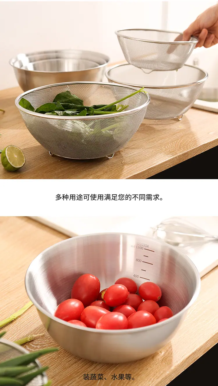 不锈钢本色料理盆详情_04