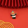 Gran Venta de Liquidación Broche de Dibujos Animados Sanrio Ballena Estrella de Mar Vida Marina Lindo Peluche Pin Decoración
