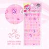 Pegatina de Transferencia Pony Polly Original Autorizada Shanle Decoración Linda de Dibujos Animados Lavable Extraíble Pegatina para Niños Niñas