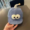 Gorros para Bebé Estilo Nuevo de Primavera Lindos con Ojos Grandes Suaves para Niños y Niñas Dibujos Animados Súper Lindos Gorras de Béisbol con Visera Corta
