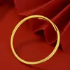 Pulsera Abierta con Diseño de Nube Chapada en Oro para Mujer, Moda Vintage con un Toque de Lujo, Pulsera Ajustable de Anillo Sólido de Imitación Oro