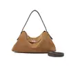 Nuevo bolso bandolera cruzado versátil de piel de vaca mate, bolso de mano vintage para trabajadoras de oficina, bolso de hombro de piel genuina para el trabajo para mujeres