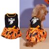 Fornecimento transfronteiriço Halloween Halloween abóbora esqueleto bruxa Aranha cosplay cão saia terno