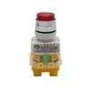 Interruptor de Botón Iluminado Lay37-11Dn Auto-retorno Auto-bloqueo 24V 220V 380V Cabeza Plana Rojo, Verde, Azul y Amarillo