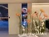 Tienda de flores de papel gigantes a gran escala Meichen decoración de boda accesorios de boda diseño de ventana productos de flores de papel falsas hechas a mano