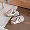 Novedad Primavera y Verano 2026 Sandalias Caladas de Moda para Bebé Niña Estilo Coreano con Lazo Zapatos de Malla de Princesa Calzado Infantil Sandalias