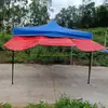 Tenda de Barraca de Guarda-chuva de Quatro Pernas com Proteção contra Chuva Frontal Alargada e Toldo Externo com Acessórios de Haste de Extensão Estendida