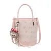 Elegante bolso de mano para mujer 2026, nuevo y moderno, bolso de hombro para salidas de primavera, bolso cruzado tipo cubo elegante y exquisito