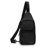 Bolso Cruzado Yakuss Gran Capacidad Ligero Resistente al Desgaste Bolso de Pecho para Viajes Diarios Bolso de Hombro con Múltiples Compartimentos Bolso de Viaje Casual para Hombres