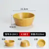 Tigela de Melamina, Tigela Pequena de Plástico, Tigela de Arroz Comercial, Tigela Pequena para Sopa, Tigela de Molho para Restaurante de Hot Pot, Tigela Específica para Restaurante, Antiderrapante