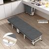 Cama plegable cuádruple hospital portátil cama de acompañante para adultos cama individual cama sencilla para el hogar cama de campaña cama para siesta de hora de almuerzo