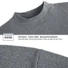 Conjunto de roupa íntima térmica dupla face com autocalefação e temperatura constante, conjunto de roupa íntima térmica de outono e inverno para homens