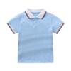 Camiseta Infantil Camiseta Branca Camisa Polo Infantil Meninos e Meninas Uniformes Brancos para Ensino Fundamental e Médio Uniformes de Jardim de Infância
