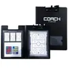 Tabela tática de basquete personalizada, quadro de treino dobrável colorido, quadro de ensino em couro para competição, magnético com caneta, atacado