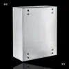 Caja eléctrica de acero inoxidable, caja de distribución para interiores, gabinete de caja de alimentación de montaje superficial para control eléctrico doméstico, caja de control JXF