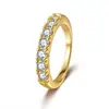 Anel de Prata S925 para Mulheres Versão Coreana Design de Nicho Ins Estilo Minimalista Anel Banhado a Ouro Moissanita Joia para Dedo Indicador