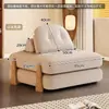 Sofá Perezoso Sofá de Tela para Apartamentos Pequeños, Sala de Estar, Balcón, Tatami, Bloque de Tofu, Sofá Modular Combinado Estilo Crema