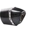 Adecuado para tubos de escape de coche Kawasaki modificados, tubos de escape hexagonales pequeños de acero inoxidable, tubos de escape traseros de motocicleta para coches de importación