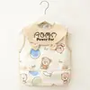 Bata infantil, babero para bebé, delantal de alimentación para bebé, ropa protectora para niños y niñas, ropa de verano reversible para bebé