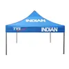 Tenda publicitária retrátil para promoção, tenda de feira com 3 tendas, tenda toldo, guarda-sol de quatro cantos, tenda dobrável para exterior 3*