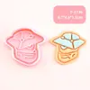 Molde para Galletas 3D Serie Contrato Intrépido, Simulador de Estampado de Galletas DIY, un Artículo Esencial para el Hogar
