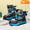 Botas de nieve para niños, zapatos grandes de algodón, antideslizantes, gruesas, resistentes al frío, cálidas, de invierno, Zhongda, recién llegadas.