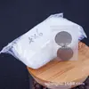 Bolsas Ziploc Engrosadas de 20 Hilos 4* 6cm Bolsas Selladas para Empaquetar Partículas en Polvo y Joyería, 100 Bolsas Ziploc Engrosadas
