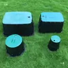 Toma de agua para jardinería de 12 pulgadas espacio verde riego mecánico plástico material nuevo 10 pulgadas protección válvula de agua caja de válvula solenoide de pozo
