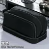 Bolsa de Lápices de Doble Capa Multifuncional de Apertura tipo Ventana, Color Sólido, Alto Valor, Gran Capacidad de Almacenamiento, para Estudiantes de Primaria y Secundaria