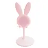 Soporte de Escritorio para Teléfono Móvil Conejito Lindo de Dibujos Animados Soporte Universal de Plástico para Tablet Soporte Perezoso Telescópico Ajustable