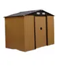 Cuarto de Almacenamiento Exterior, Cobertizo de Herramientas, Almacenamiento de Jardín, Casa de Almacenamiento Sencilla, Casa Modular para Terraza de Patio, Cuarto de Almacenamiento Móvil Desmontable