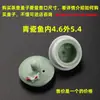 Porcelana celadon de alta brancura porcelana azul e branca argila Duan Yan antiga queimada a lenha aquecedor para chá bule de chá mudança de forno tampa cerâmica grossa peça única